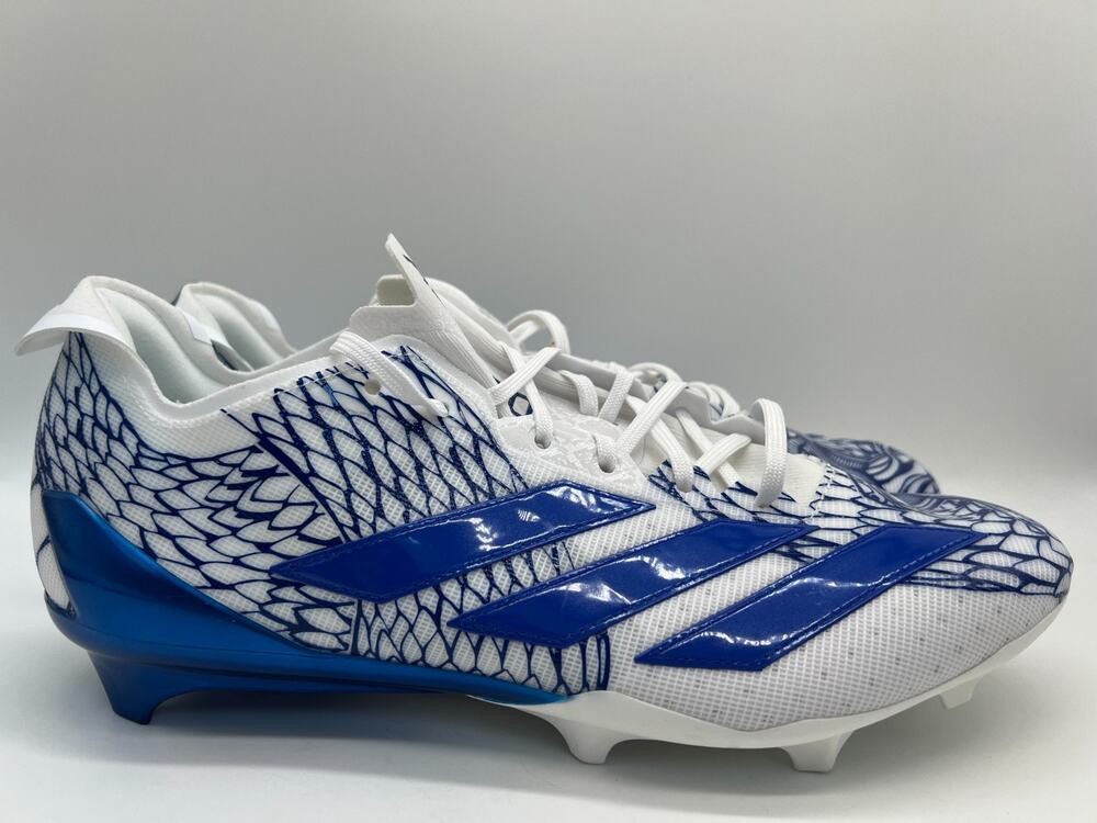 Adidas Adizero Electric Football Cleats Royal Blue White IH8569 Men Size 12